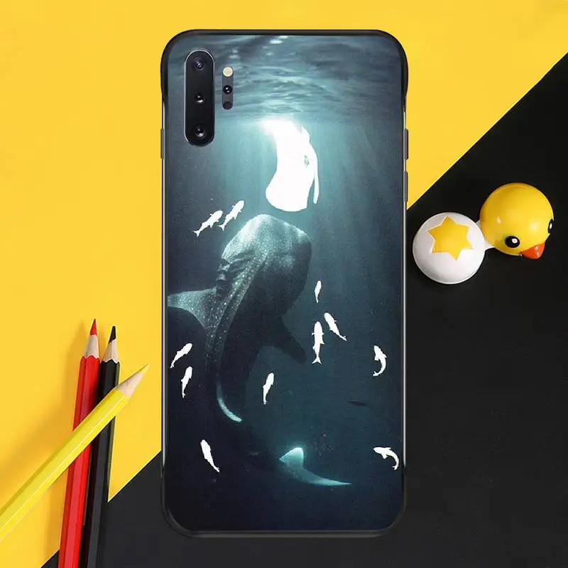 Мягкий силиконовый черный телефонный чехол PENGHUWAN для Samsung Note 3 4 5 7 8 9 10 pro M10 20