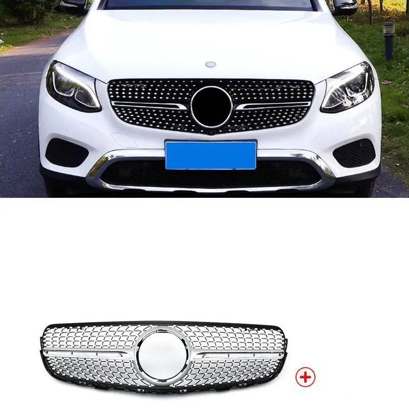 MODEL Q Автомобильная Дверная Ручка хромированная Модифицированная Автомобильная Стайлинг яркие блестки модификация украшение 19 для Mercedes Benz GLC класс - Цвет: MODEL Q