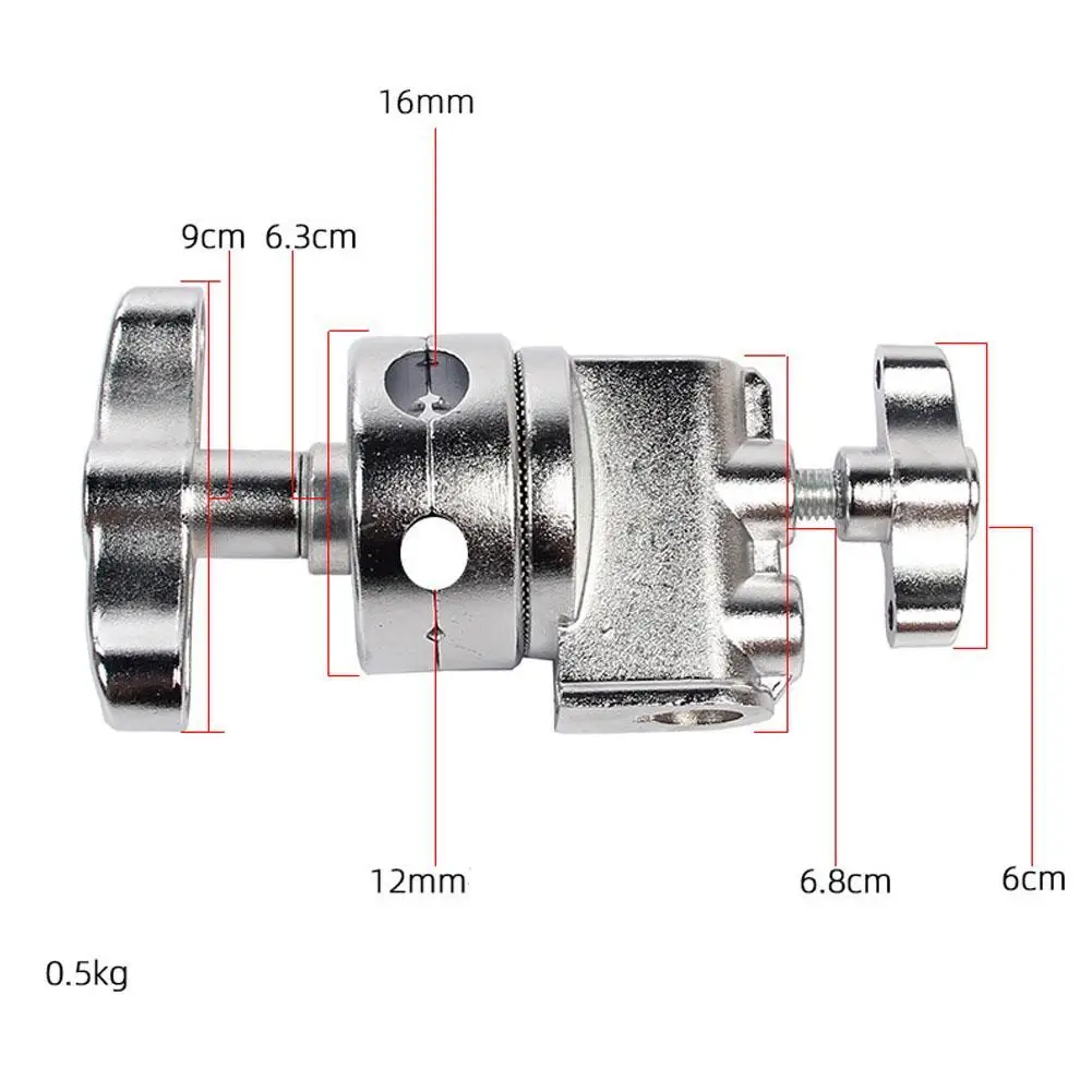 

Heavy Aluminum Photography Lamp Holder For Light C-Frame Wheel Multi-Function Adapter Lamp Holder C4F3 Adapter Accessories Z5V9
