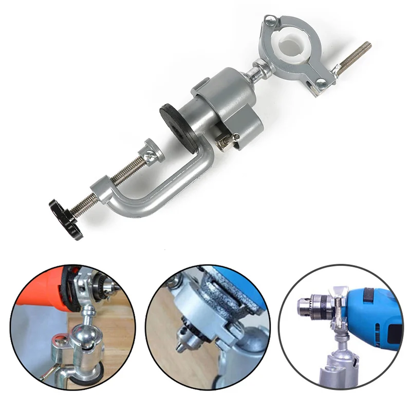Tungfull мини держатель для дрели аксессуары для электроинструмента dremel Аксессуары для вращающихся инструментов деревообрабатывающий держатель электроинструмента