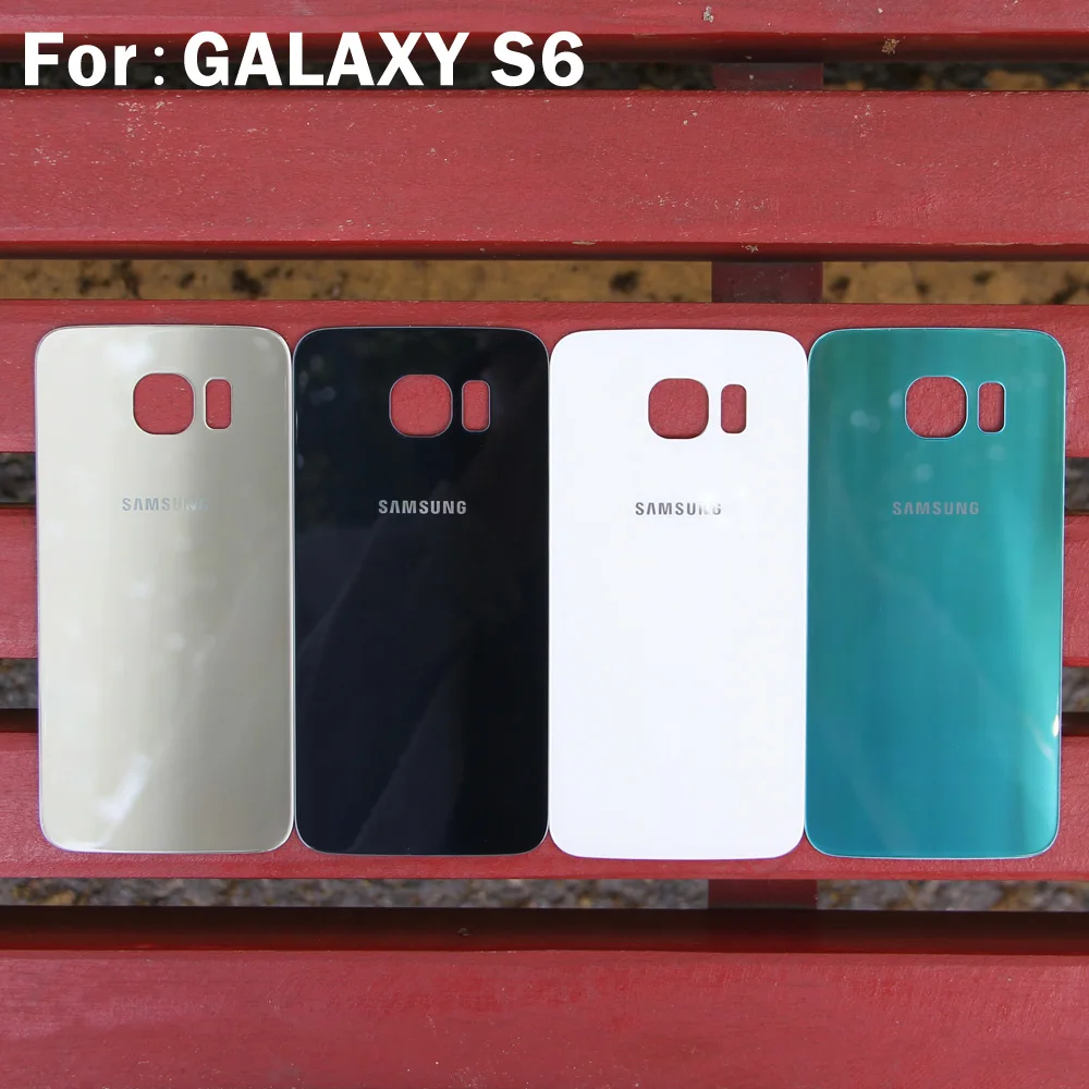 Оригинальный Корпус задняя крышка Чехлы для Samsung Galaxy S6 Edge Plus + G925F G925FQ G9250 G920f G920 G920A