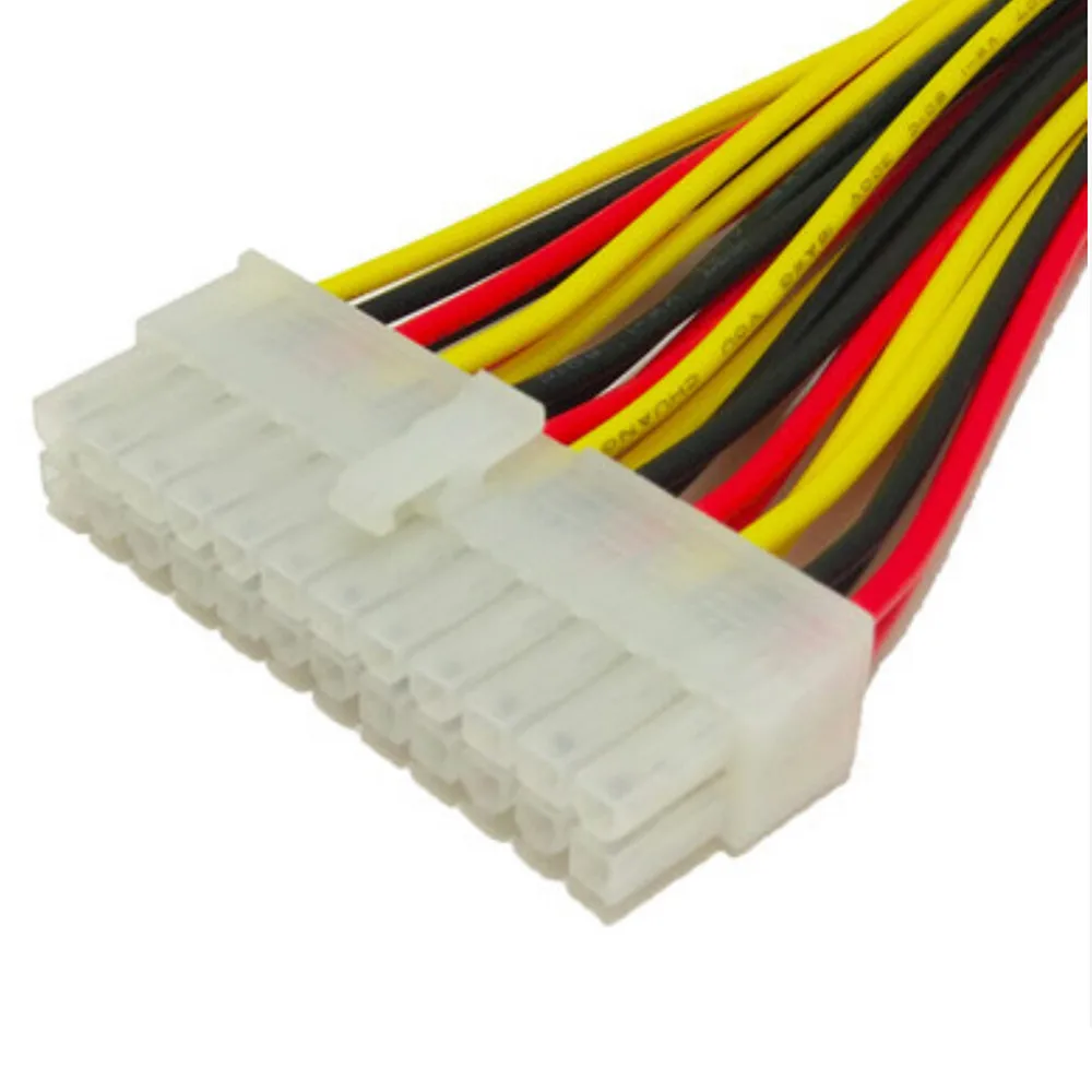 24 контактный удлинитель питания ATX PC PSU разъем M/F расширитель 5 см компьютерный