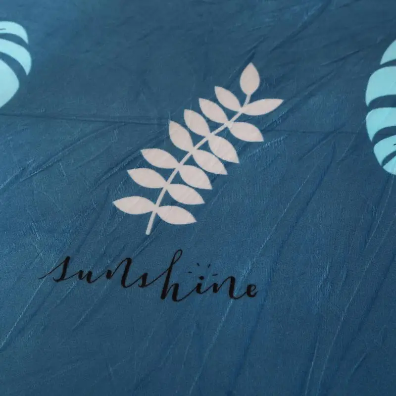 Зимняя утолщенная простыня с принтом из хрустального бархата эластичной лентой