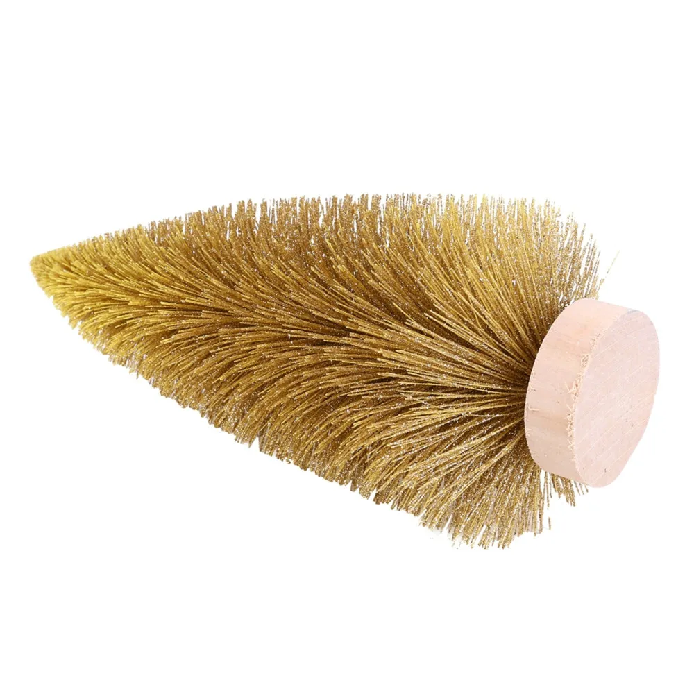 Рождественская елка мини-сосна с деревянной основой сизаль шелк кедр сделай сам