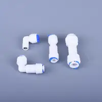 1/4 Hose Fitting Plumbing Fittings for Water Pipe Quick Connector 3/8 Filter Attachment Valve Family RO System Home Improvement