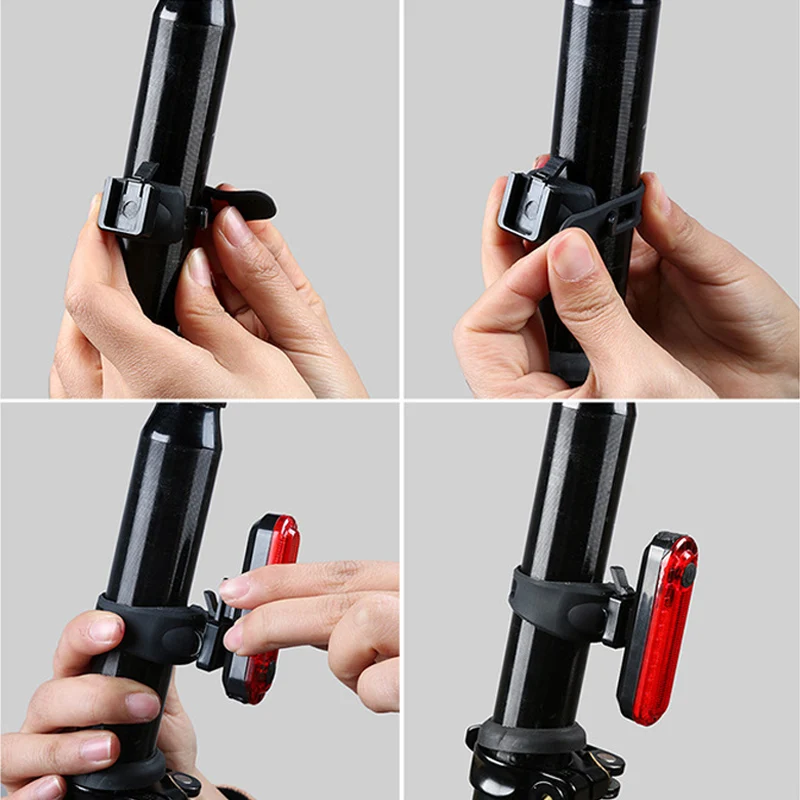 

Bike Light Rechargeable LED Bicycle Lantern Taillight Rear Front Tail Lamp USB Light for Bike Road MTB Bicycle Accessories