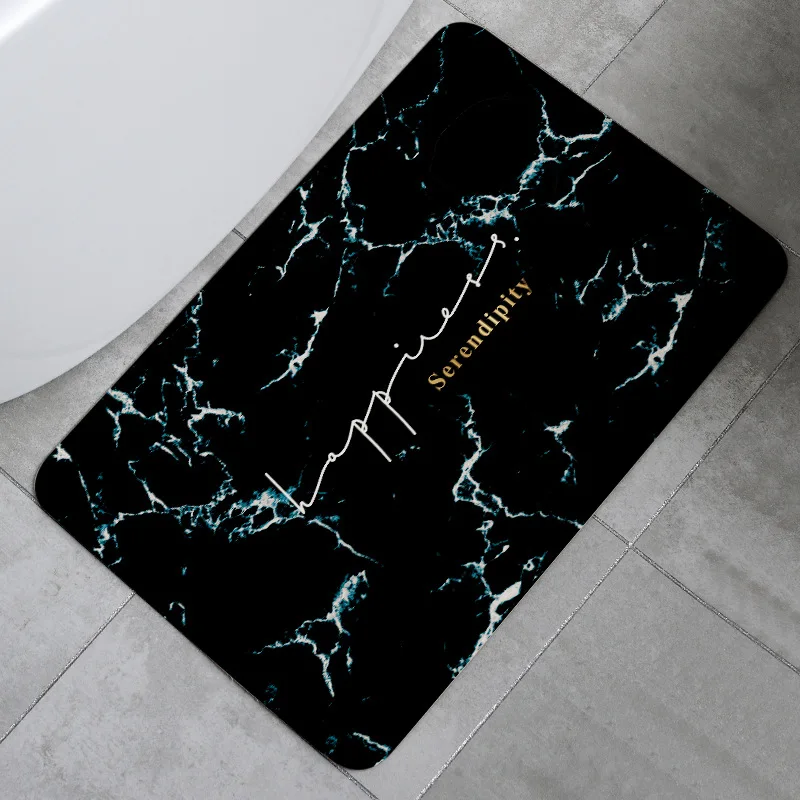 Nano Diatom Mud Soft Mat Bathroom Diatomaceous Earth Absorbent Foot Non-slip Quick-drying Kitchen | Дом и сад