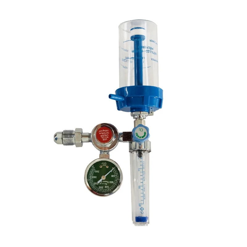 Регулятор давления кислорода G5/8 расходомер поглотитель буйного типа Ингалятор