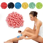 Воск твердый депиляционный в гранулах для мужчин и женщин, воск в гранулах для безболезненного удаления волос с зоны бикини, лица, ног, рук, тела, 1025 г