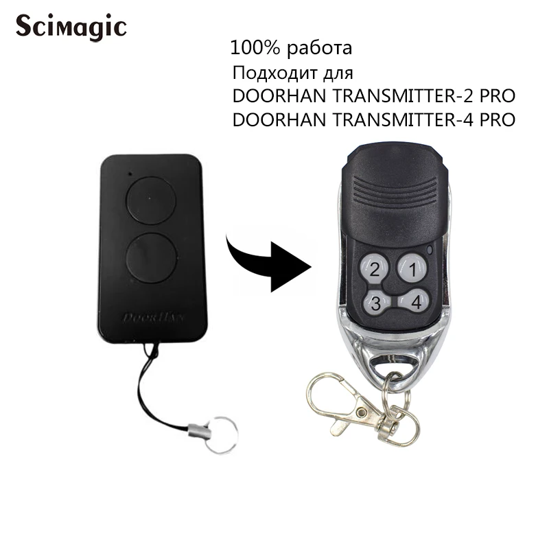 Передатчик Doorhan 2 PRO непрерывно изменяющийся код 433 92 МГц операторов барьеры для