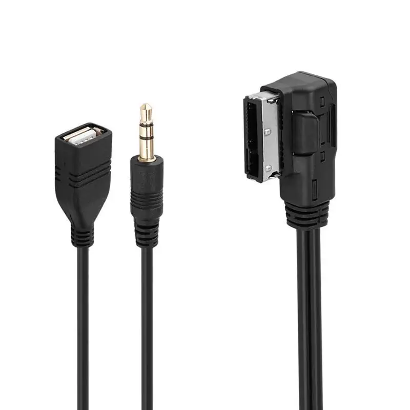 3 5 мм Mini Jack Aux MP3 Музыкальные AMI MMI интерфейсы автомобильные USB-зарядные устройства