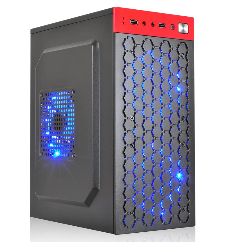 Мини-Чехол MicroATX ITX для компьютера соты настольный игровой компьютер башни