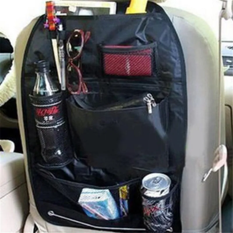 Huihom Car Seat Back iPad Tablet Toy Snack Storage Bag For Kids Car Organizer Automobile Interior Stowing Tidying Accessories - Название цвета: Seat back bag