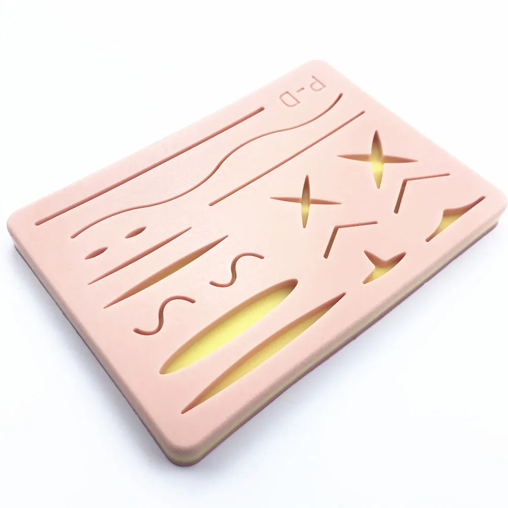 

Skin suture model Training Pad for Doctor Nurse Student Practice model Wound silicone suture pad
