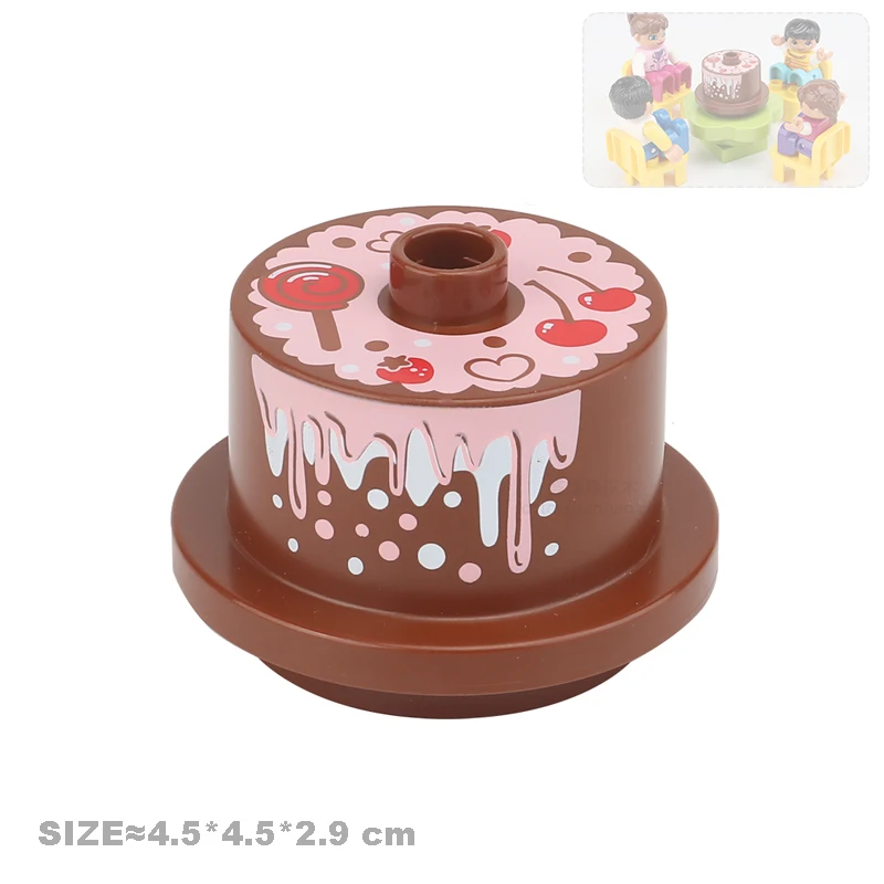 Большие строительные блоки аксессуары лошадка-качалка гитара литотрипсия торт