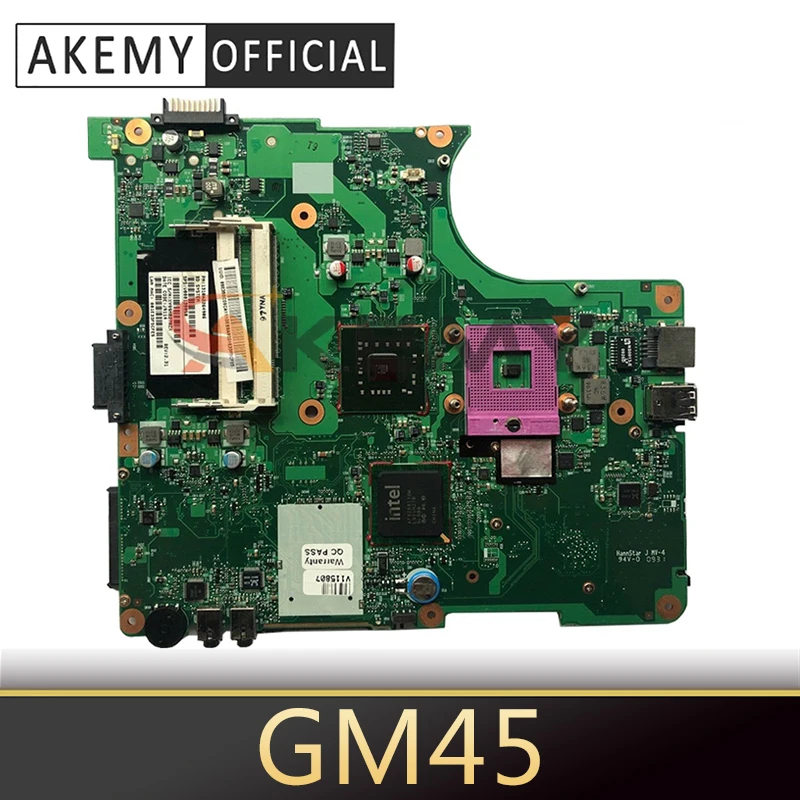 

AKEMY SPS V000138830 PN 1310A2264932 For toshiba satellite L300 L305 laptop motherboard 6050A2264901-MB-A03 GM45 DDR2