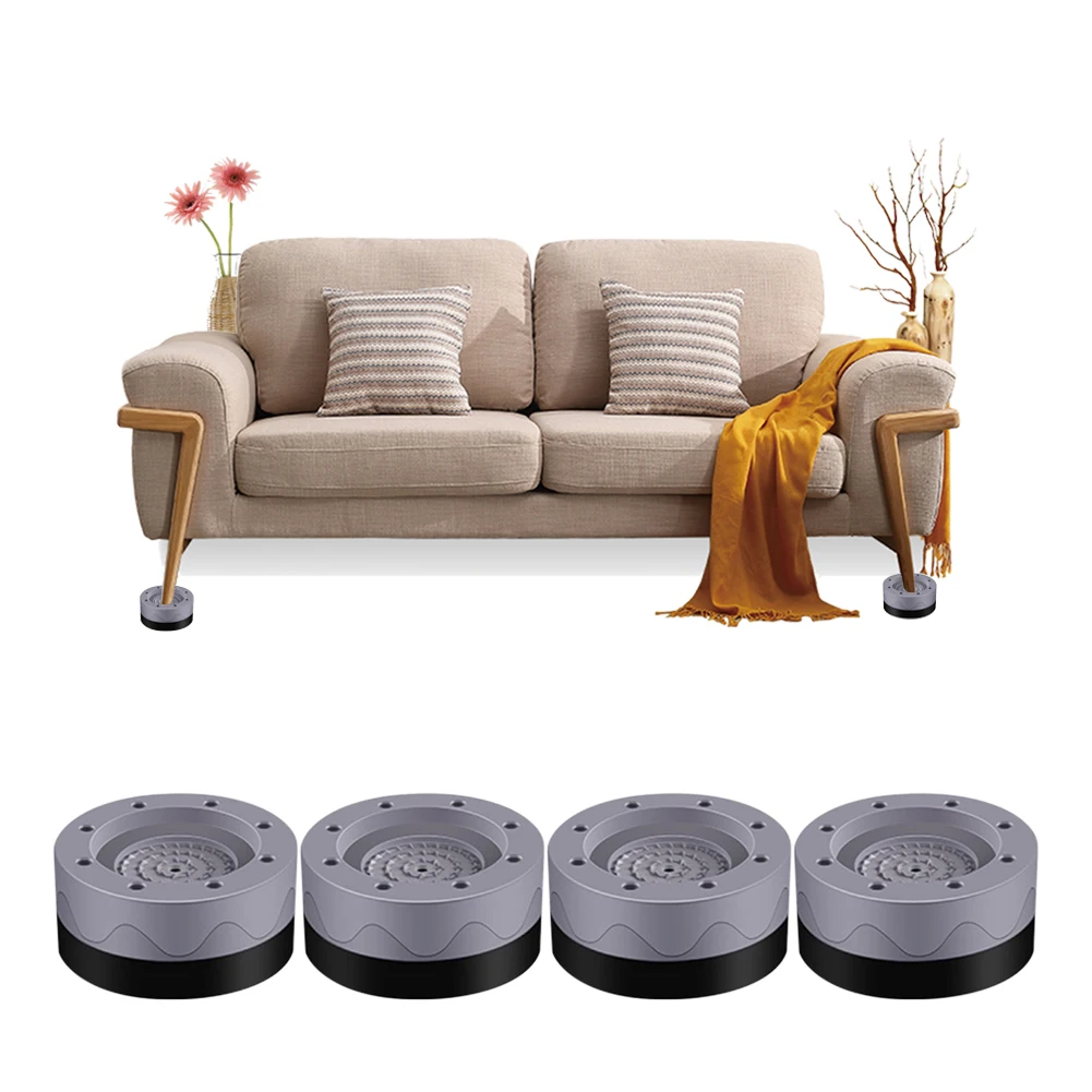 

Washing Machine Anti-Vibration Pads 4pcs Non-Slip Universal Noise Cancelling Moisture Resistance, for Household Appliances Sofas