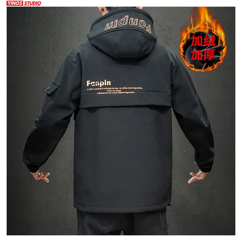 Прямая поставка 2020 зимние мужские Лоскутные Спортивные пальто уличная Толстая