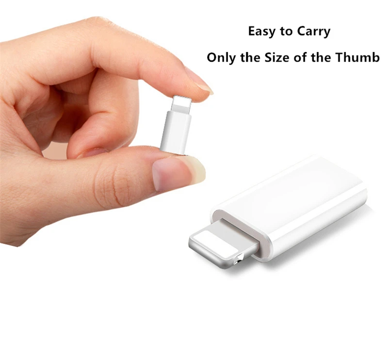 Type USB C женский для IOS Мужской адаптер зарядный кабель синхронизации данных IPhone X XR