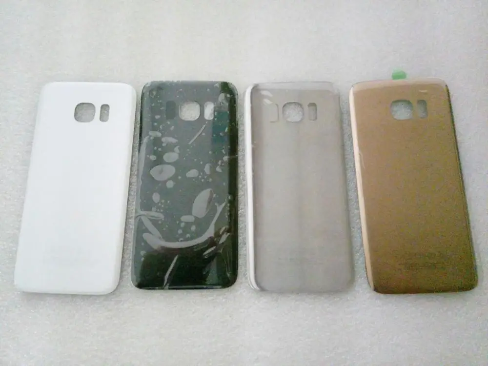 

10PCS New Rear Housing Case For Samsung Galaxy S7 G930 S7 Edge G935 Battery Cover Door Back Cover Glass Stick Adhesive