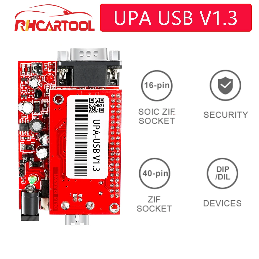 

Диагностический инструмент OBD2 UPA USB, ECU Программатор UPA USB V1.3 ENC, мощная функция для считывания программного кода, сканер KO XPROG