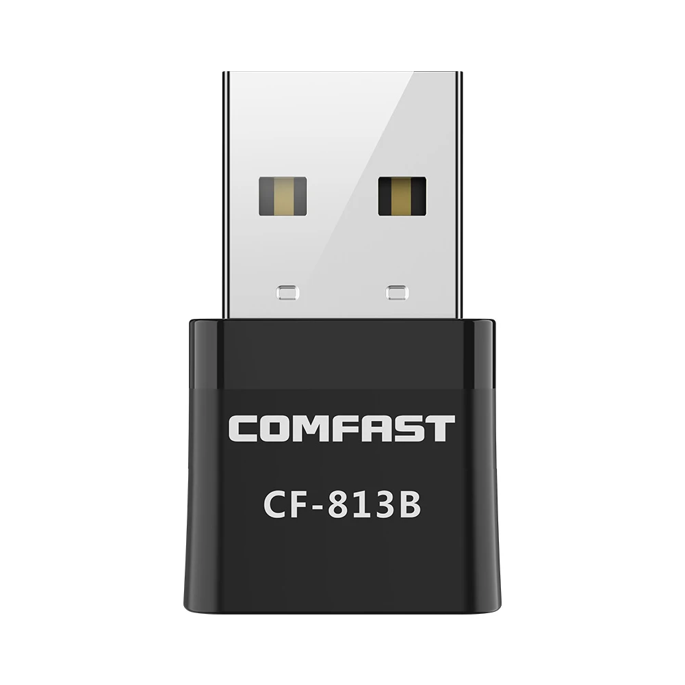 

Bluetooth-совместимый сетевой адаптер 4,2 WiFi 18 дБм мини USB беспроводной приемник 2,4 + 5,8 ГГц двухдиапазонный адаптер 27x16x7 мм