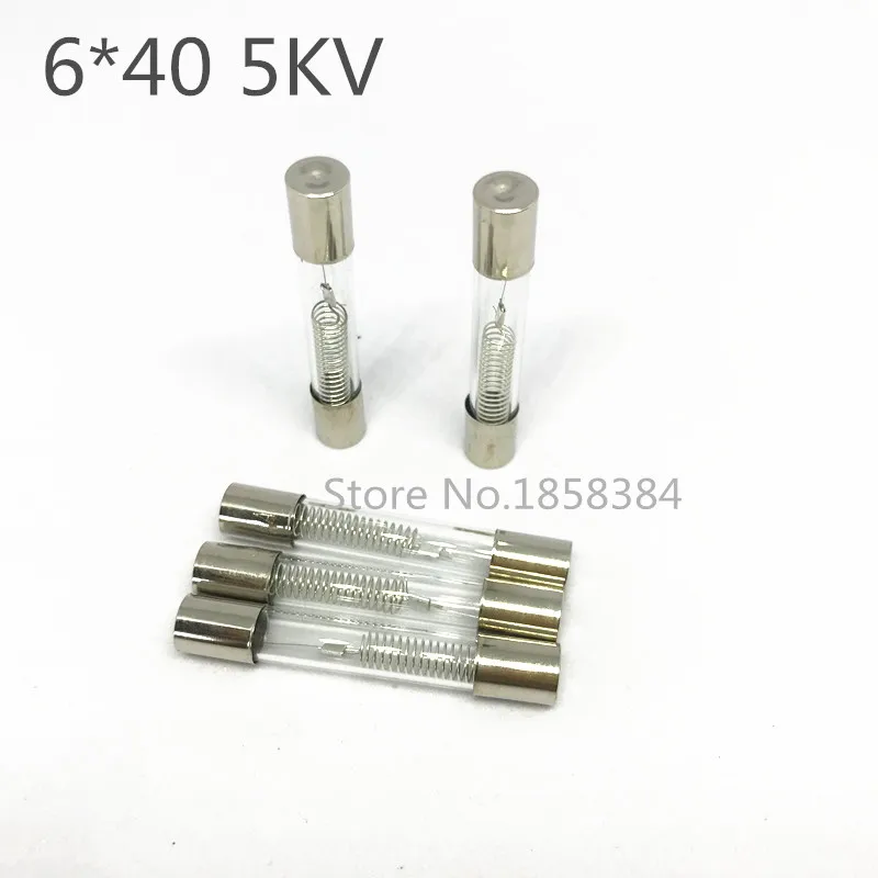 5/10PCS 5KV Microwave Oven Fuse 6*40mm 0.6 0.65 0.7 0.75 0.8 0.85 0.9A Glass Tube 6x40mm High-Pressure | Обустройство дома