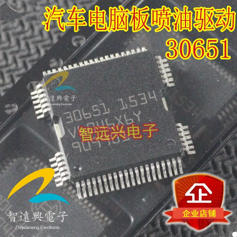 30651 HQFP ECU плата компьютера чип драйвера впрыска топлива | Электронные компоненты и