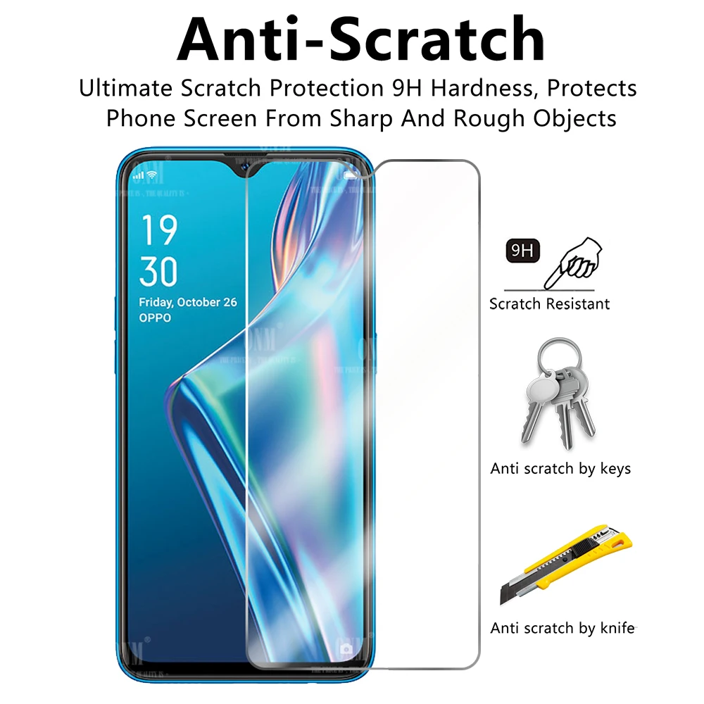 10 шт. закаленное стекло для Oppo A12 A12E A12S Защитная пленка экрана A12e A12S|Защитные