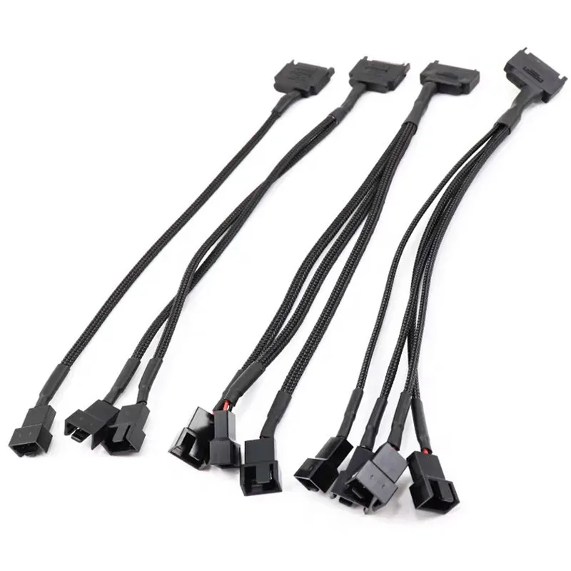 Кабель-удлинитель SATA 15pin-2 Way 3/4pin для компьютера | Компьютеры и офис
