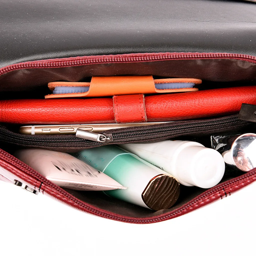 

Women Shoulder Bag 2019 Simple Pure Color Square Single bag Female Luxury Wild Solid Shoulder Messenger Bags bolso mujer#40