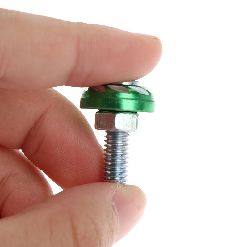 4 шт. универсальные белые зеленые синие оранжевые болты для рамки номерного знака