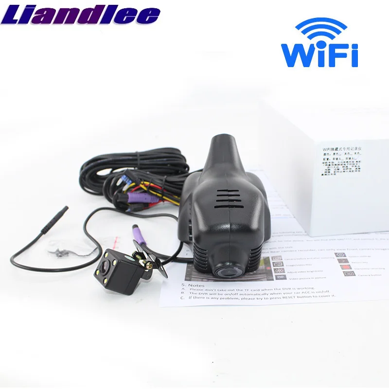 Liandlee для Volkswagen Ameo 2017 2018 автомобильный дорожный видеорегистратор WiFi DVR