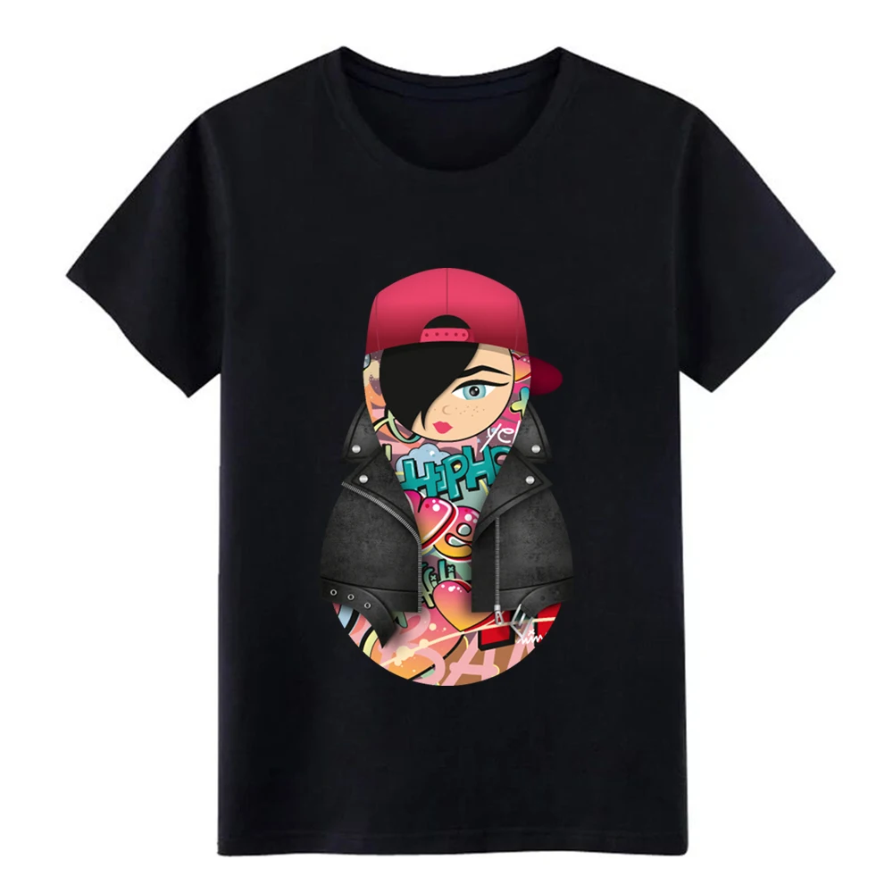 

Men's Matryoshka Fancy Nancy t shirt create cotton size S-3xl homme Anti-Wrinkle Basic Spring Letter shirt
