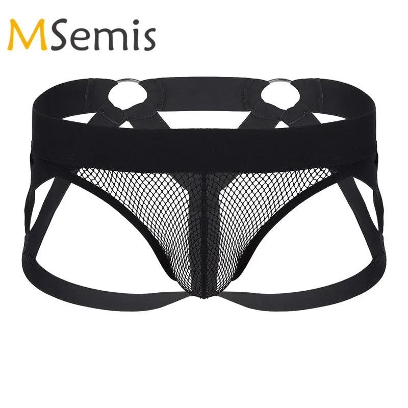 Купальник мужское нижнее белье стринги трусы сетчатая пуховая сумка прозрачный