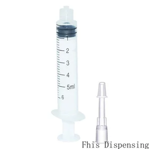 Набор из 50 шприцов и наконечников для игл, 5 мл