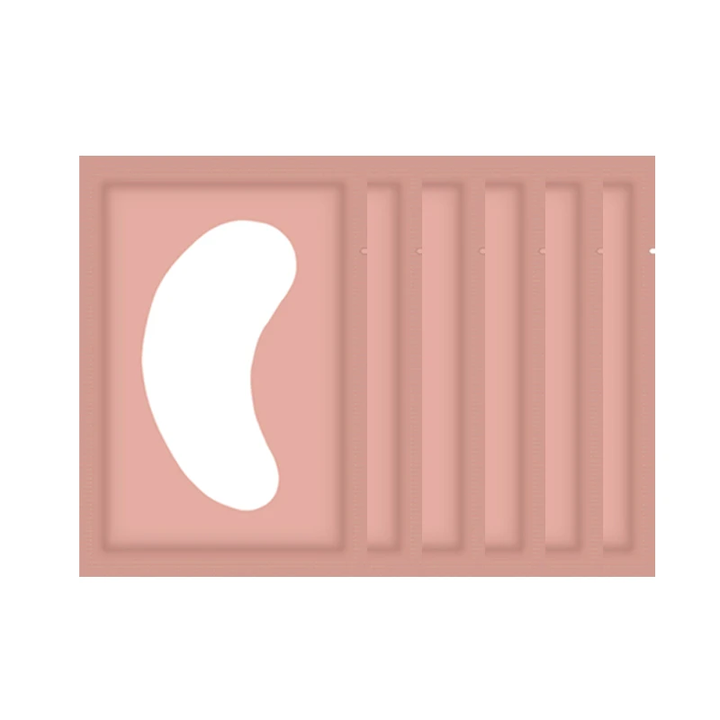 50-pairs-pink 50/100/200 оптом пластыри ресниц под глаза подушечками, ненатуральные искусственные бумажные накладки для наращивания ресниц глаз советы Стикеры обертывания инструменты для макияжа - Цвет: 50-pairs-pink