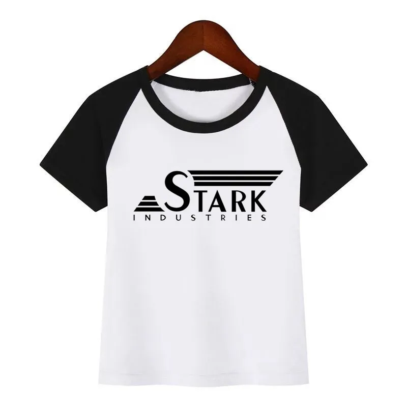Детская летняя футболка с принтом супергероя Железного человека из хлопка | Мать
