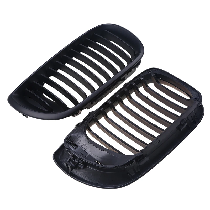 Автомобильный Стайлинг POSSBAY матовая черная передняя решетка радиатора решетки