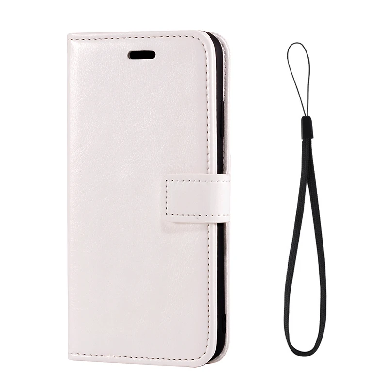 White Чехол-книжка из искусственной кожи для Oukitel K12, подставка, держатель для карт, силиконовая фоторамка, Чехол-Кошелек, Чехол Для Oukitel K12, деловой чехол - Цвет: White