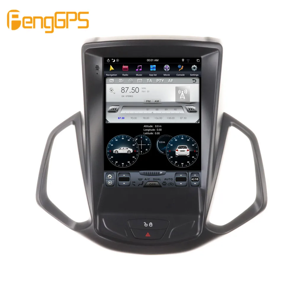 Автомобильная Мультимедийная система PX6 экран Tesla Android 8 1 без DVD проигрывателя для