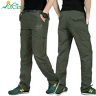 Мужские штаны для активного отдыха, походов, альпинизма, рыбалки, быстросохнущие, армейские, спортивные, водонепроницаемые, AM005