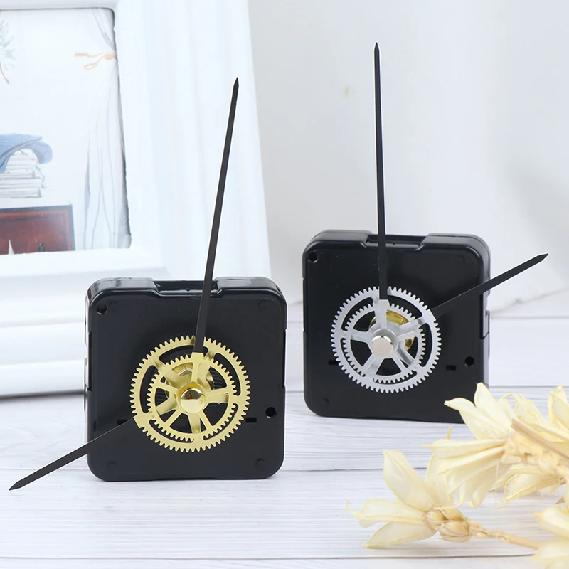 

Золото Цвет бесшумный механизм настенных часов Короткая ось Механизм кварцевых часов металлический лазерный указатель