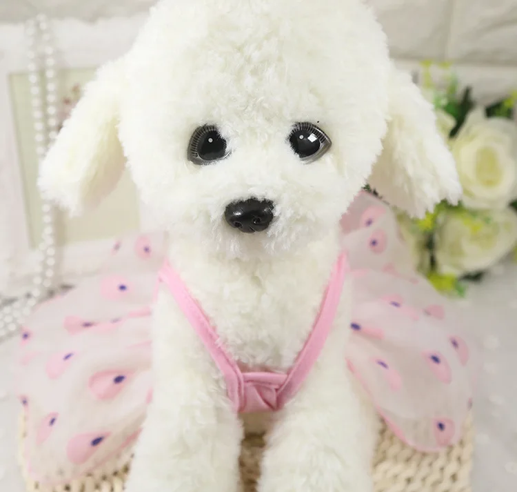 Летнее платье для собак юбка принцессы одежда костюм щенка чихуахуа