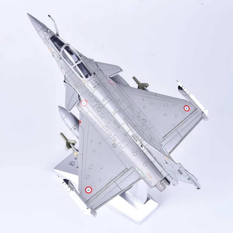 

Diecast 1/72 Scale French France Dassault Rafale C Fighter Air Force Metal Toy Aircraft Alloy Plane Model Collection Display