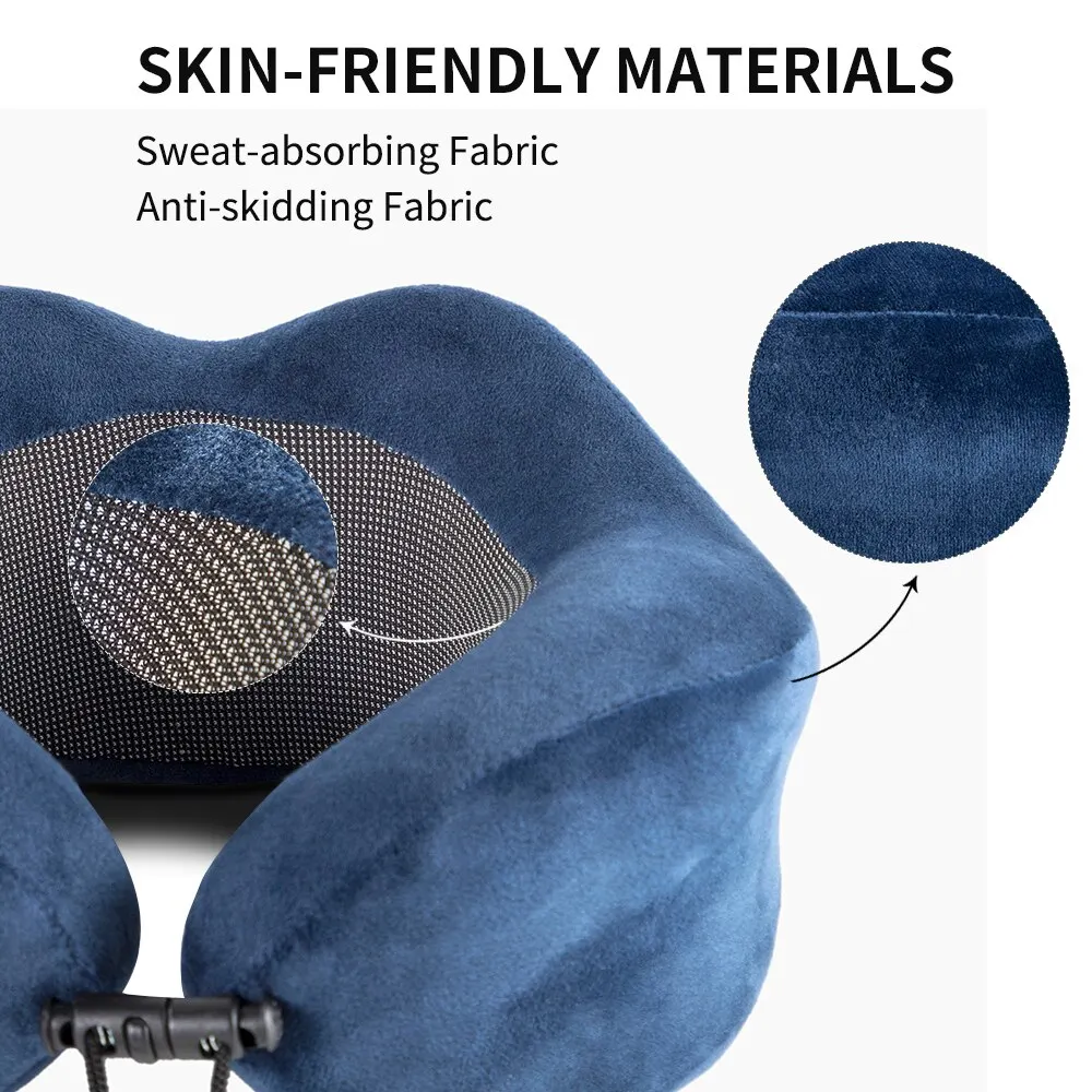 U образные подушки для шеи с эффектом памяти мягкая дорожная подушка медленным