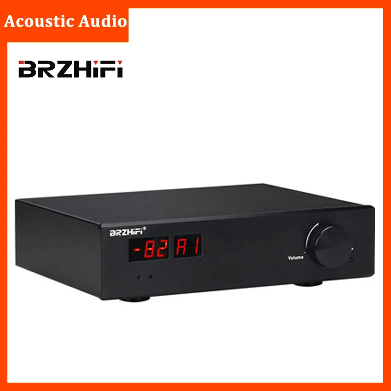 

Цифровой аудио усилитель BRZHIFI 45 Вт * 2 2,0 Bluetooth 5,0 QCC3003 HiFi усилитель мощности JRC5534DD * 2 Op Amp RCA вход для динамиков