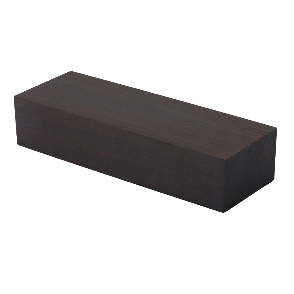 Африканский эбонитовый нож ручка блок Ремесло Хобби Blackwood DIY инструмент деревянная ручка