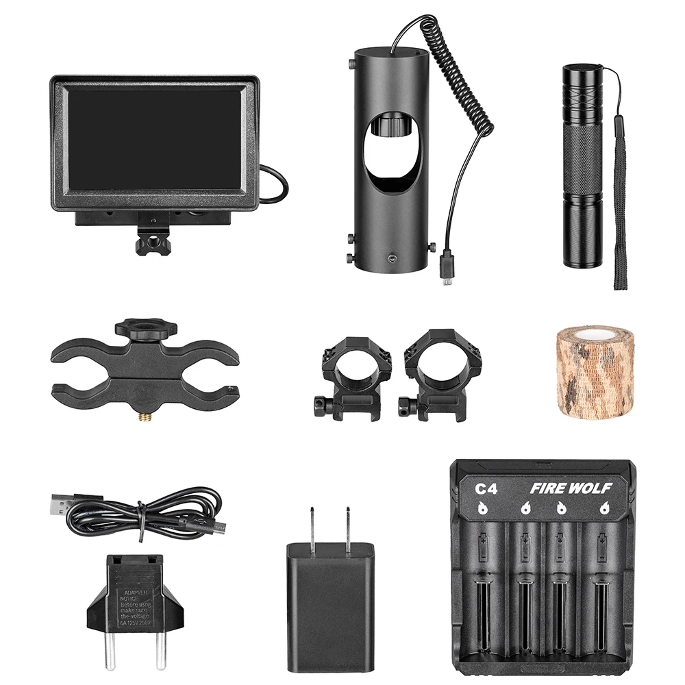 Прицел ночного видения охотничий наружный оптический прицел тактический