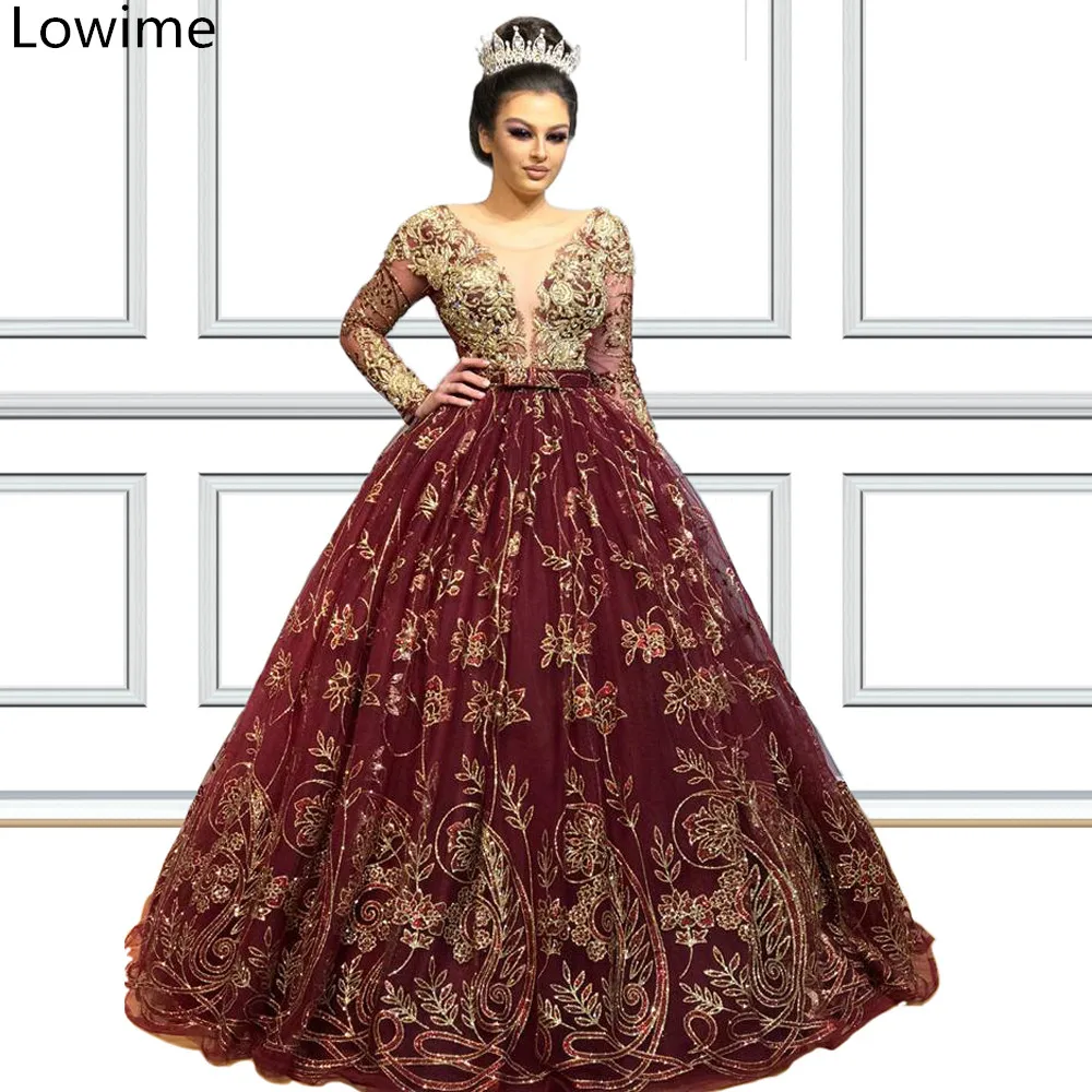 Великолепное женское арабское вечернее платье 2019 длинное золотистое блестящее